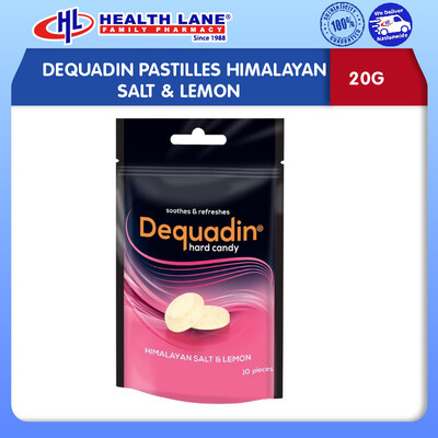 DEQUADIN PASTILLES HIMALAYAN SALT & LEMON (20G)